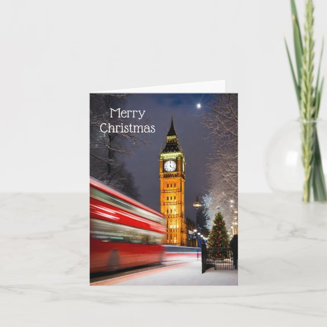 Cartes Pour Fêtes Annuelles Joyeux Noël (Devant)