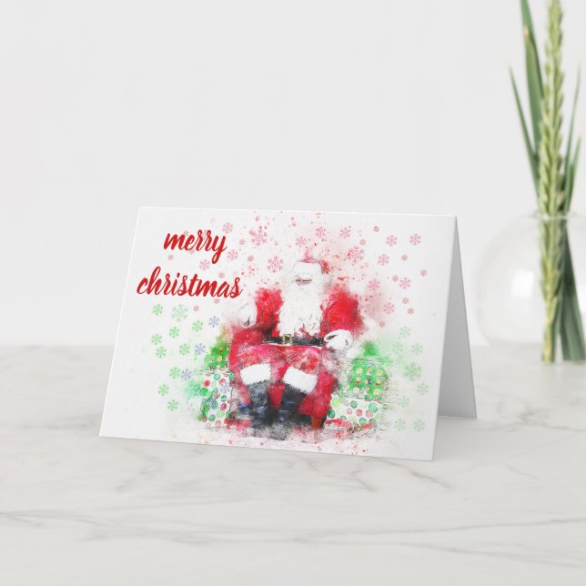 Cartes Pour Fêtes Annuelles Joyeux Noël (Devant)