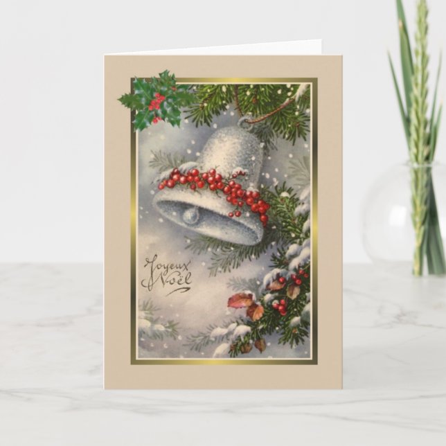 Cartes Pour Fêtes Annuelles Joyeux Noel (Devant)