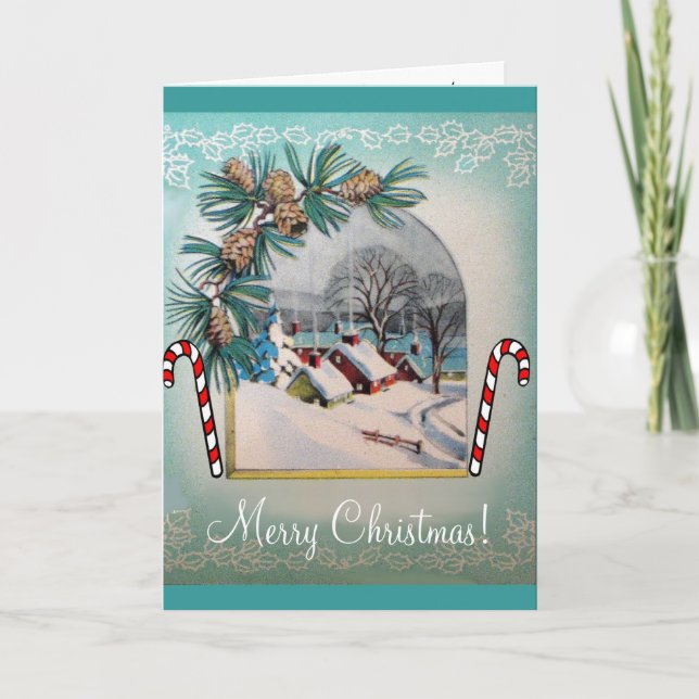 Cartes Pour Fêtes Annuelles Joyeux Noël ! (Devant)