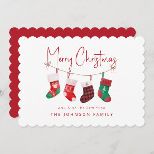 Cartes Pour Fêtes Annuelles Joyeux Noël