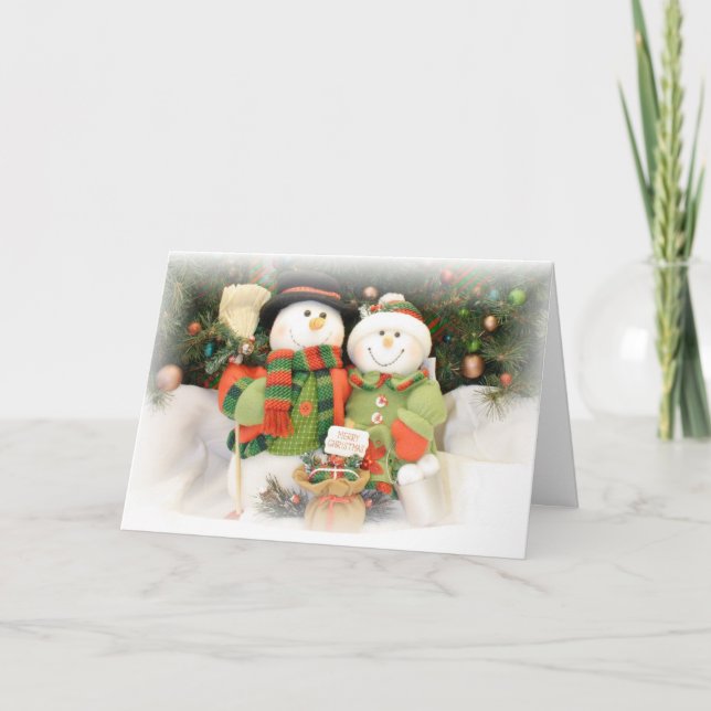 Cartes Pour Fêtes Annuelles Joyeux Noël (Devant)