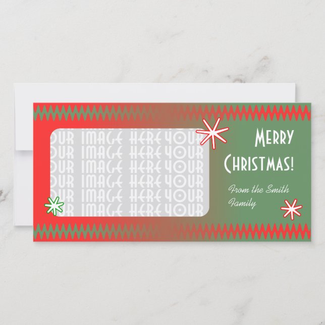 Cartes Pour Fêtes Annuelles Joyeux Noël ! (Devant)