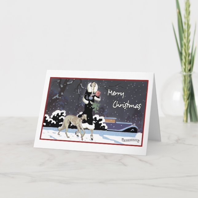 Cartes Pour Fêtes Annuelles Joyeux Noël (Devant)