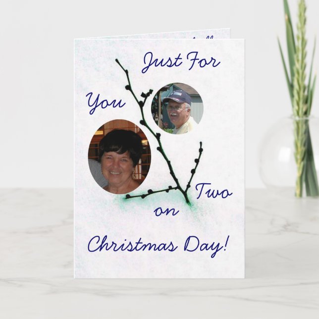Cartes Pour Fêtes Annuelles Joyeux Noël (Devant)
