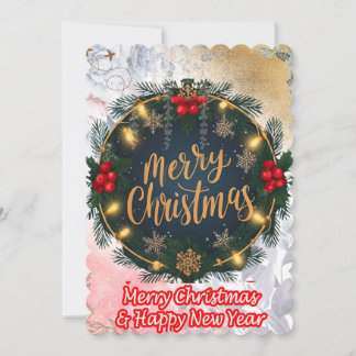 Cartes Pour Fêtes Annuelles Joyeux Noël