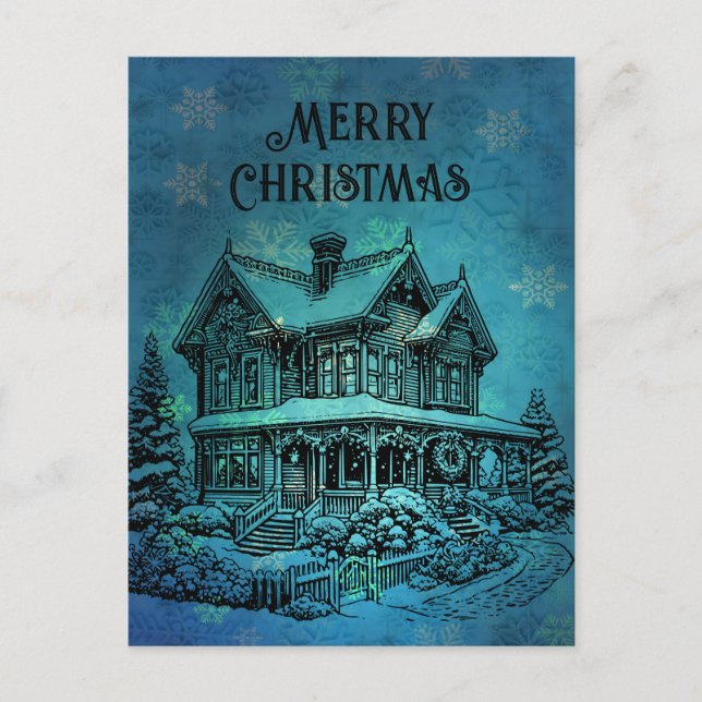 Cartes Pour Fêtes Annuelles Joyeux Noël (Devant)