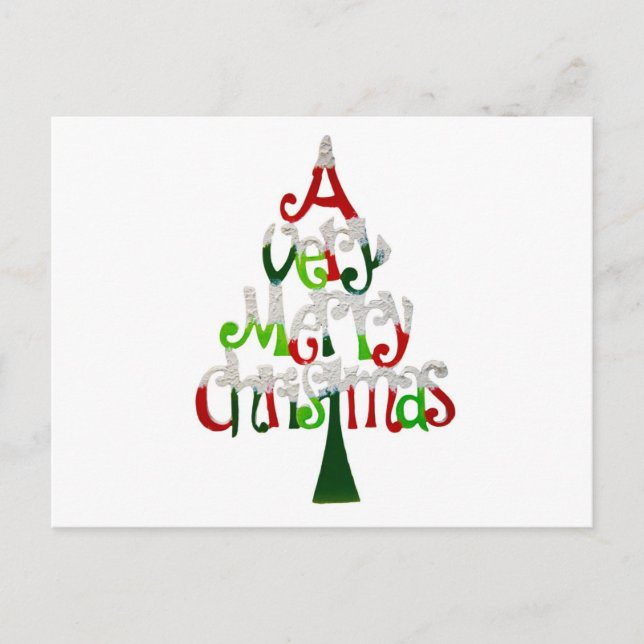 Cartes Pour Fêtes Annuelles Joyeux Noël (Devant)