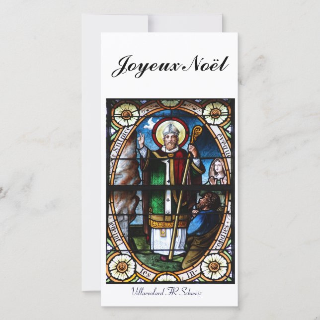 Cartes Pour Fêtes Annuelles Joyeux Noël (Devant)
