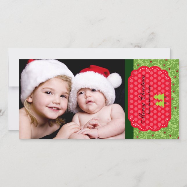 Cartes Pour Fêtes Annuelles Joyeux Noël (Devant)