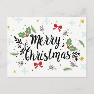 Cartes Pour Fêtes Annuelles Joyeux Noël!