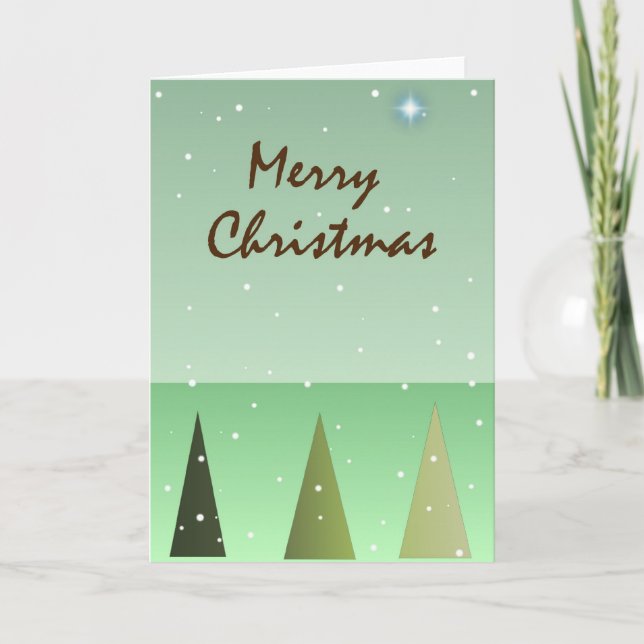 Cartes Pour Fêtes Annuelles Joyeux Noël (Devant)