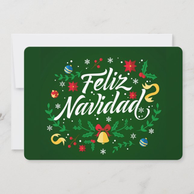 Cartes Pour Fêtes Annuelles Joyeux Noël (Devant)