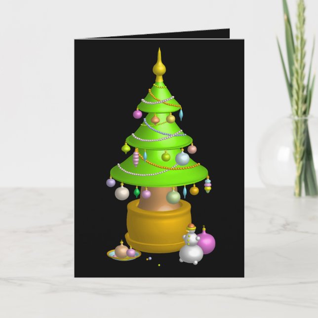 Cartes Pour Fêtes Annuelles Joyeux Noël ! (Devant)
