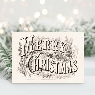 Cartes Pour Fêtes Annuelles Joyeux Noël