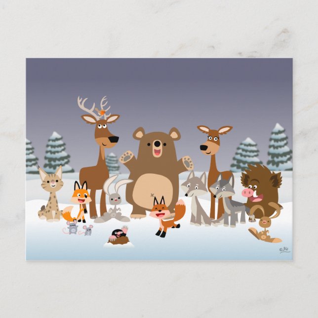 Cartes Pour Fêtes Annuelles Joyeux Noël ! (Devant)