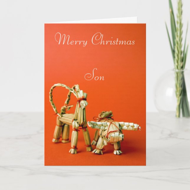 Cartes Pour Fêtes Annuelles Joyeux Noël (Devant)
