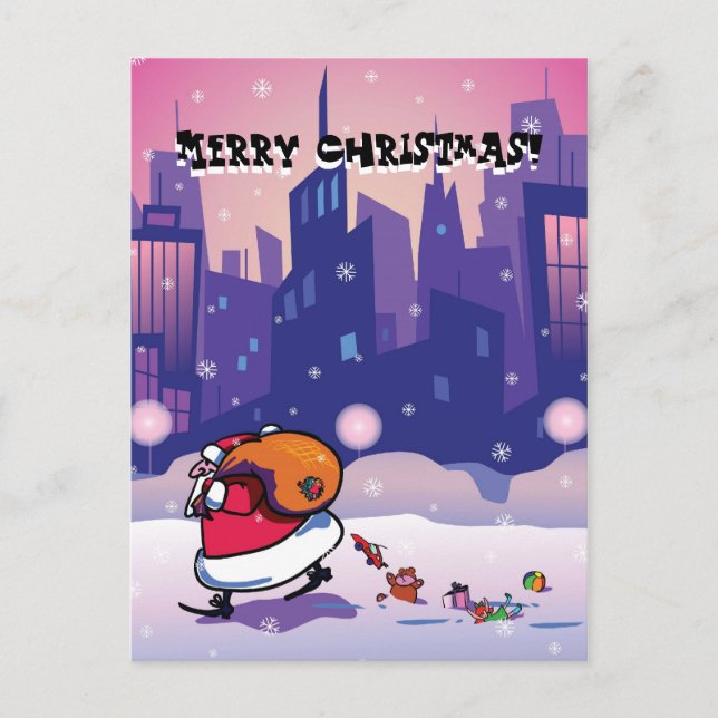 Cartes Pour Fêtes Annuelles Joyeux Noël ! (Devant)
