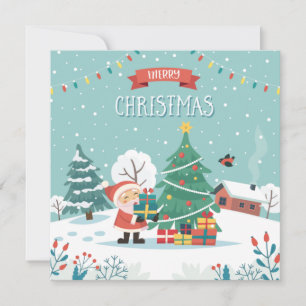 Cartes Pour Fêtes Annuelles Joyeux Noël