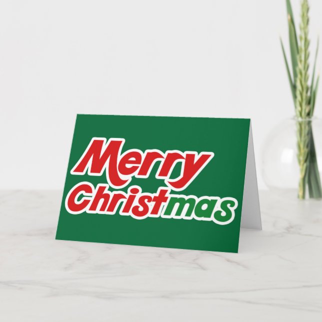 Cartes Pour Fêtes Annuelles Joyeux Noël (Devant)