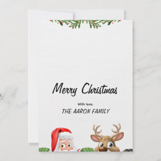 Cartes Pour Fêtes Annuelles Joyeux Noël