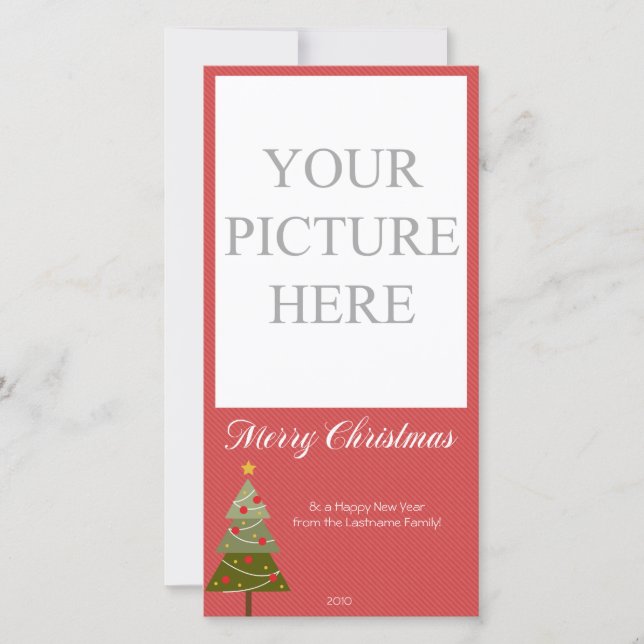 Cartes Pour Fêtes Annuelles Joyeux Noël (Devant)