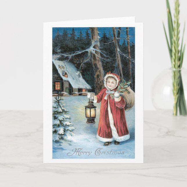 Cartes Pour Fêtes Annuelles Joyeux Noël (Devant)