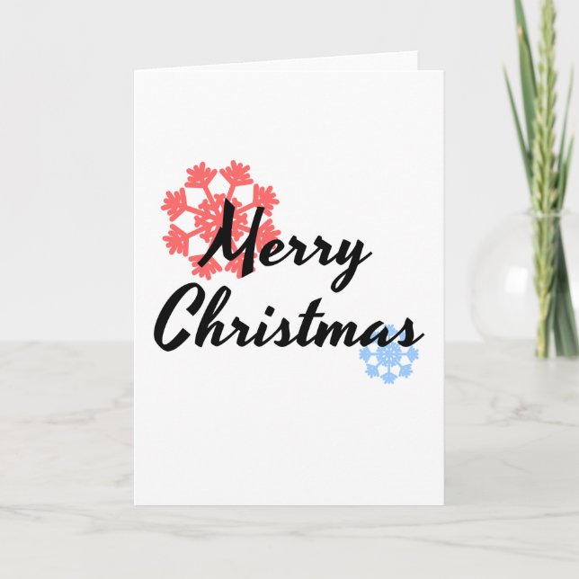 Cartes Pour Fêtes Annuelles Joyeux Noël (Devant)