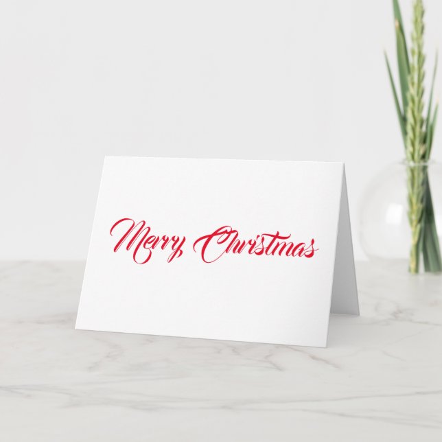 Cartes Pour Fêtes Annuelles Joyeux Noël (Devant)