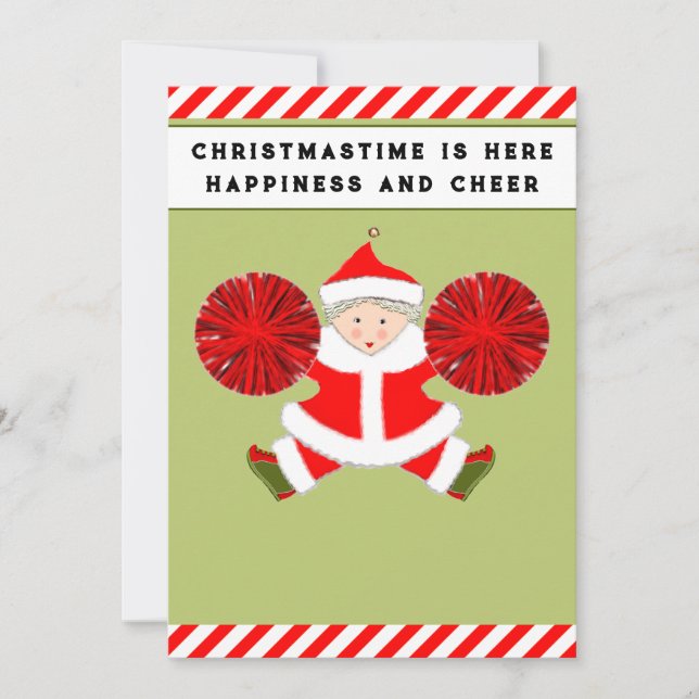 Cartes Pour Fêtes Annuelles Joyeux Noël (Devant)