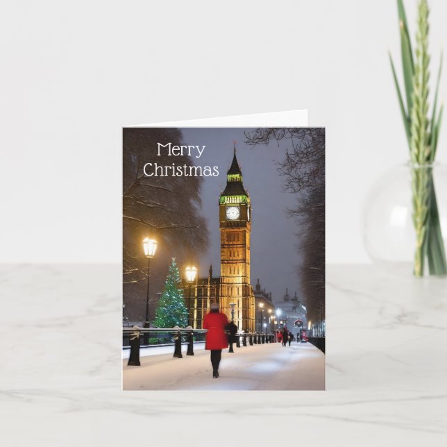 Cartes Pour Fêtes Annuelles Joyeux Noël (Devant)