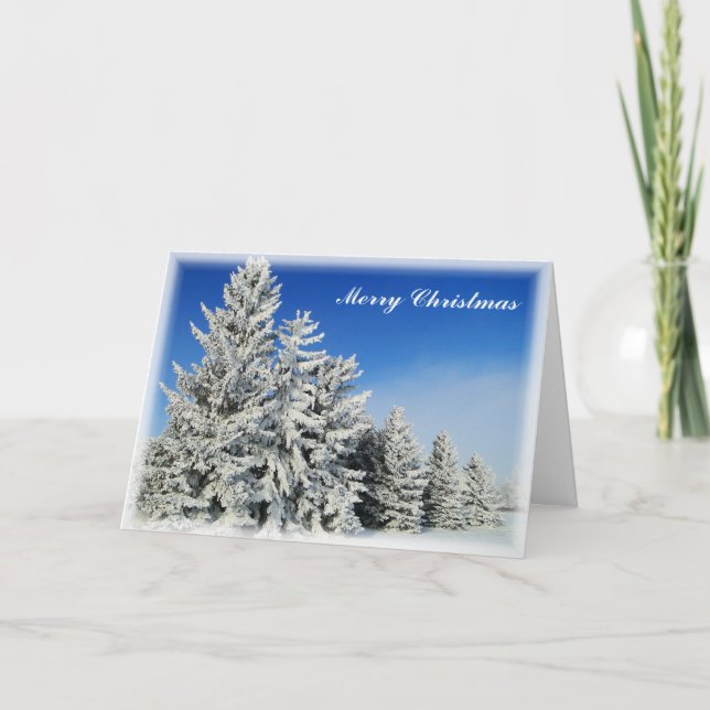 Cartes Pour Fêtes Annuelles Joyeux Noël (Devant)