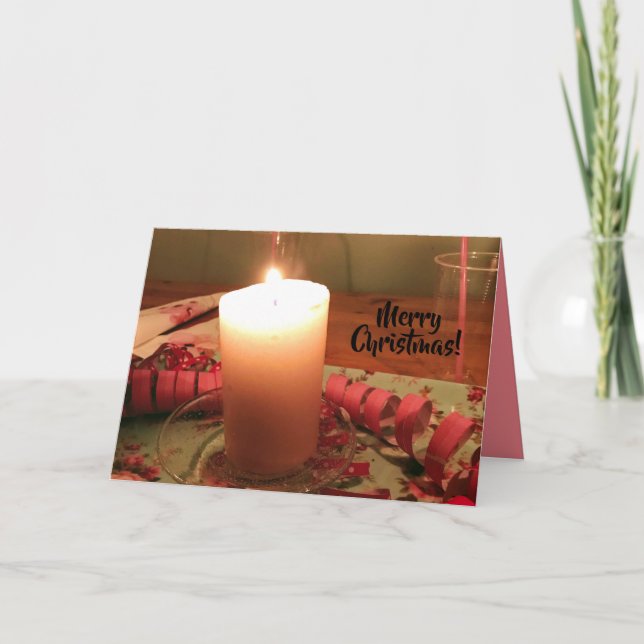 Cartes Pour Fêtes Annuelles Joyeux Noël ! (Devant)