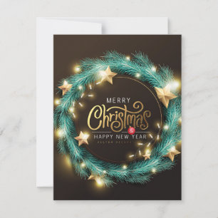 Cartes Pour Fêtes Annuelles "Joyeux Noël"