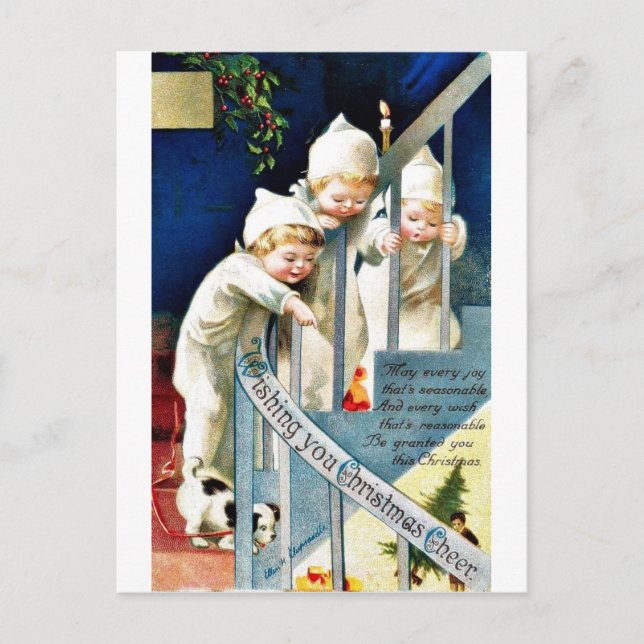 Cartes Pour Fêtes Annuelles Joyeux Noël (Devant)