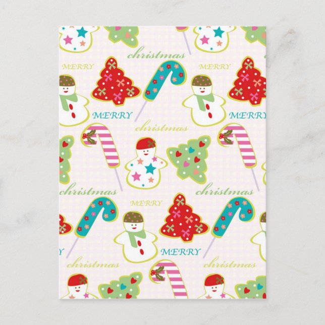 Cartes Pour Fêtes Annuelles Joyeux Noël (Devant)