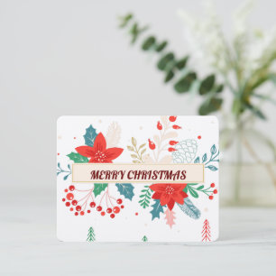 Cartes Pour Fêtes Annuelles Joyeux Noël 