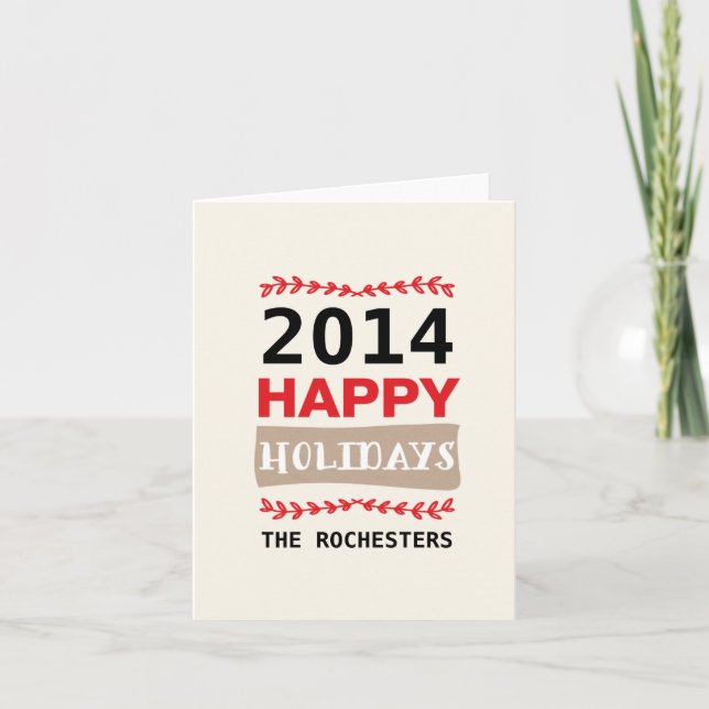 CARTES POUR FÊTES ANNUELLES JOYEUX NOËL (Devant)