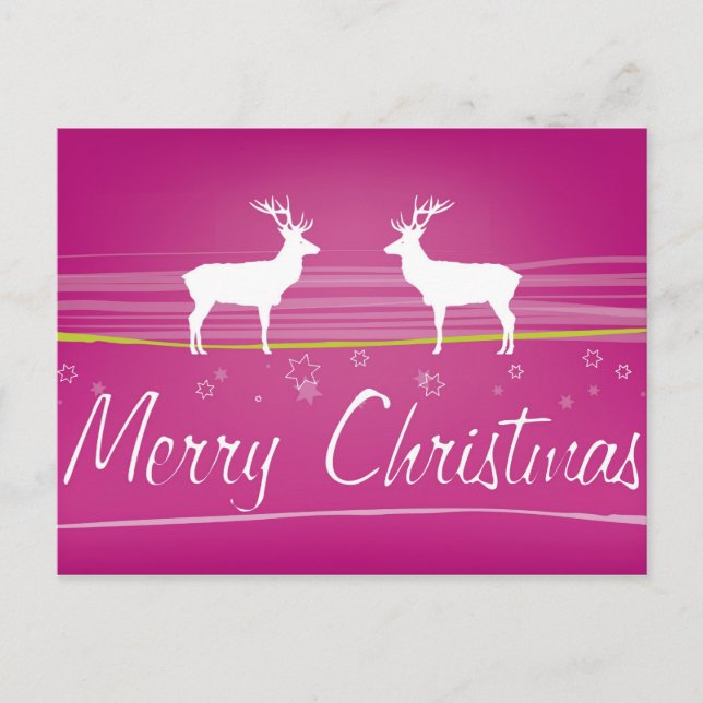 Cartes Pour Fêtes Annuelles Joyeux Noël (Devant)