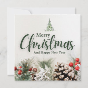 Cartes Pour Fêtes Annuelles joyeux Noël