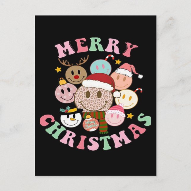 Cartes Pour Fêtes Annuelles Joyeux Noël  (Devant)