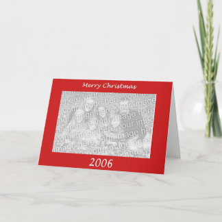 Cartes Pour Fêtes Annuelles Joyeux Noël 2006 - Horizontal