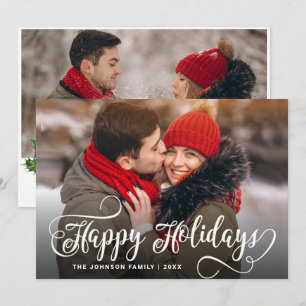 Cartes Pour Fêtes Annuelles Joyeux Noël 2 PHOTO Salutation