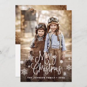 Cartes Pour Fêtes Annuelles Joyeux Noël 2 PHOTO Salutation