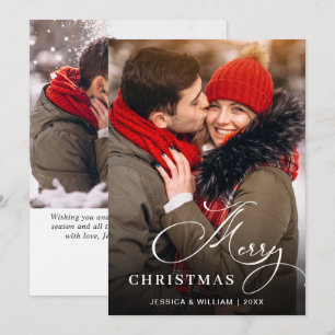 Cartes Pour Fêtes Annuelles Joyeux Noël 2 PHOTO Salutation