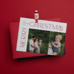 Cartes Pour Fêtes Annuelles Joyeux Noël 2 Photo Typographie rouge<br><div class="desc">'C'est la saison pour être joyeux ! Cette saison de vacances, faites de vos fêtes de famille une spéciale avec cette magnifique moderne mais festive Modern Joyeux Noël 2 Photo Red Typography Carte de vacances. La façon idéale d'envoyer votre amour et vos souhaits chaleureux à vos amis et votre famille...</div>