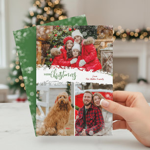 Cartes Pour Fêtes Annuelles Joyeux Noël 3 Collage de photos