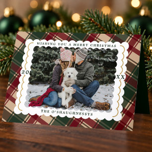 Cartes Pour Fêtes Annuelles Joyeux Noël 3 photo carreaux