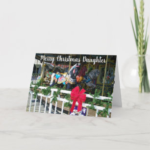 CARTES POUR FÊTES ANNUELLES JOYEUX NOËL À NOTRE ***FILLE***