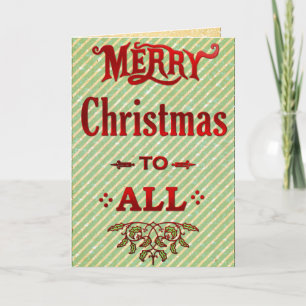 Cartes Pour Fêtes Annuelles Joyeux Noël à tous